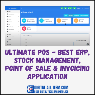 Ultimate POS - Best ERP, Stock Management, Point of Sale & Invoicing application